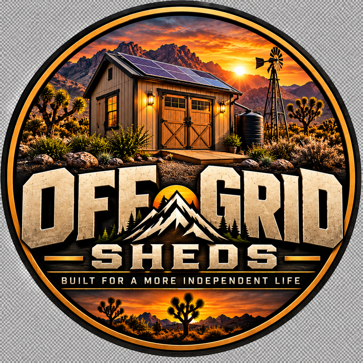 Off Grid Sheds