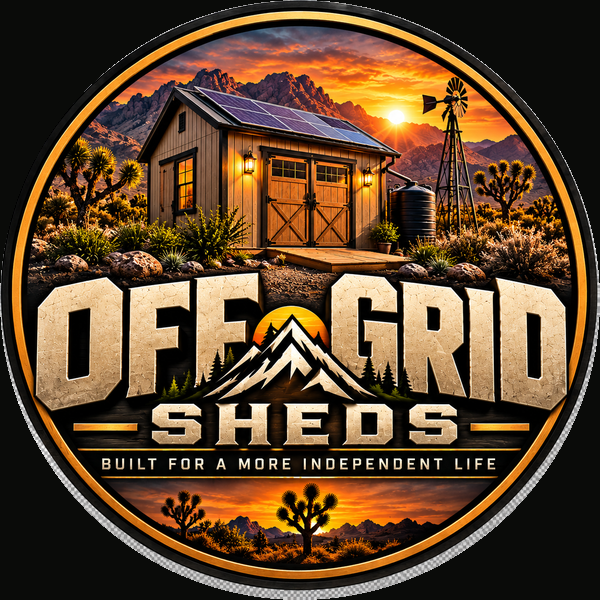 Off Grid Sheds